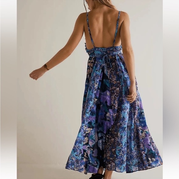 NWT Free People Moondive Maxi Dress - Picture 2 of 5